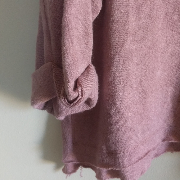 Kye mi soft oversized roll up sleeve sweater large - Picture 7 of 7